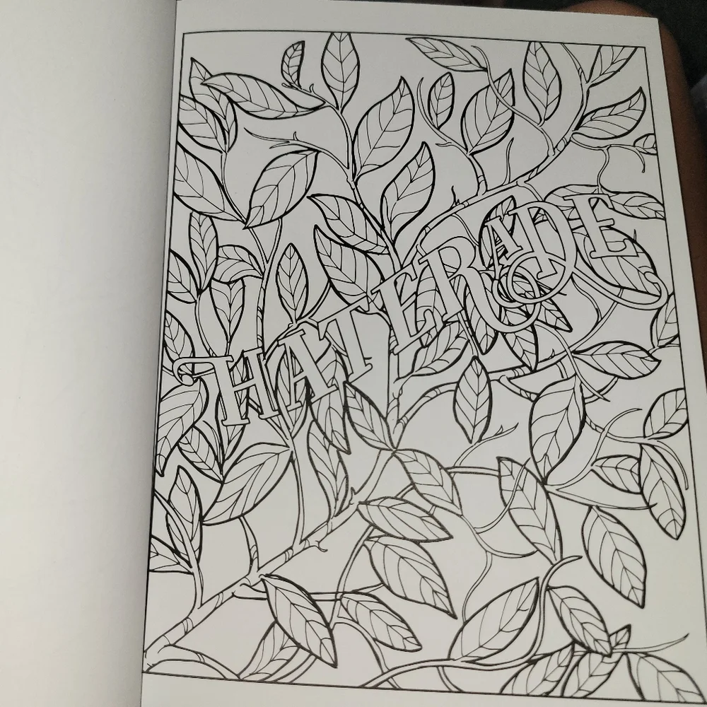 Colorful Swear Word Coloring Book